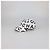 Cappellino da baseball Chanel Coco in cotone bianco/nero - vista 2