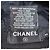 Cappellino da baseball Chanel Coco in cotone bianco/nero - vista 6
