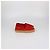 Love Moschino Espadrillas Basse con Platform in Camoscio Rosso - vista 3