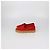 Love Moschino Espadrillas Basse con Platform in Camoscio Rosso - vista 4