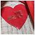 Love Moschino Espadrillas Basse con Platform in Camoscio Rosso - vista 6