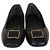 Ballerine Georgia in pelle nera Tory Burch Nero
