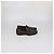 Mocassini slip-on in pelle marrone scuro Tod's - vista 3