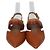 Autre Marque Décolleté slingback basse Maisie in pelle marrone Malone Souliers