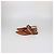 Autre Marque Décolleté slingback basse Maisie in pelle marrone Malone Souliers - vista 4