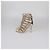 Sandali con tacco Rockstud Caged in pelle dorata Valentino D'oro - vista 4