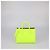 Saint Laurent Sac De Jour Tote Nano Classic in pelle verde neon - vista 2