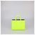 Saint Laurent Sac De Jour Tote Nano Classic in pelle verde neon - vista 4