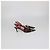Décolleté Slingback Alcove Rockstud in mesh nero e pelle verniciata Valentino - vista 3