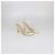 Sandali T-Strap in pelle Off White Bottega Veneta Crudo - vista 2