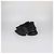 Sneakers basse Balmain Unicorn in neoprene e gomma nere Nero - vista 4