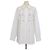 Camicia a maniche lunghe Valentino in cotone bianco ricamata e decorata