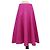 Falda midi acampanada Valentino en mezcla de algodón fucsia Rosa