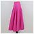 Falda midi acampanada Valentino en mezcla de algodón fucsia Rosa - vista 2