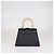Borsa Goyard Saigon PM in pelle nera Nero - vista 3