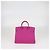 Hermès Borsa Birkin 25 Hermes Rose Magnolia in pelle Clemence con hardware Palladium - vista 3
