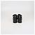 Mocassini platform Chanel in pelle lucida nera con catena CC Nero - vista 5