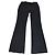 Pantalón acampanado de lana a rayas diplomáticas blanco/negro Tom Ford