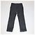 Pantalones de pierna recta de lana gris oscuro Brunello Cucinelli Gris antracita - vista 2