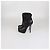 Stivaletti platform in pelle nera Yves Saint Laurent Nero - vista 4