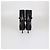 Stivaletti platform in pelle nera Yves Saint Laurent Nero - vista 5