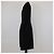 Loewe Black Wool Leather Trim Long Coat - view 2