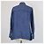 Camicia a maniche lunghe in denim lavato blu Brunello Cucinelli - vista 3