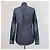 Camicia a maniche lunghe Dsquared2 in denim blu con perline - vista 3