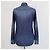 Camicia a maniche lunghe Dsquared2 in denim blu lavato e distressed - vista 3