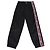 Pantaloni Givenchy in jersey nero con logo e bande laterali