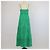 Vestido largo sin mangas Valentino de encaje de algodón verde - vista 3