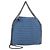 Stella Mc Cartney Mini Tote Falabella Stella McCartney in tessuto crochet blu
