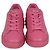 Sneakers basse Jimmy Choo Candy Pink Leather Diamond Light Maxi/F Rosa