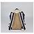 Mochila de cordón Brunello Cucinelli Kids en cuero y nailon Ivory/Blue Azul Crudo - vista 3