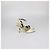Sandali Ladycrush in pelle bianca Valentino Bianco D'oro - vista 3