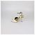Sandali Ladycrush in pelle bianca Valentino Bianco D'oro - vista 4