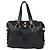 Yves Saint Laurent Rive Gauche Tote aus schwarzem Leder