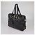 Yves Saint Laurent Rive Gauche Tote aus schwarzem Leder - Ansicht 2