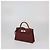Hermès Rouge H, pelle Epsom Gold Mini Kelly Sellier II Bag Marrone Rosso - vista 2