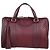 Borsa Boston Gucci Duilio Brogue in pelle Microguccissima bordeaux Rosso