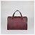 Borsa Boston Gucci Duilio Brogue in pelle Microguccissima bordeaux Rosso - vista 3