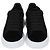 Sneakers basse oversize in velluto nero Alexander McQueen