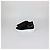 Sneakers basse oversize in velluto nero Alexander McQueen - vista 4