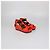 Fendi Red Leather Elastic Strap Platform Sandals - view 2
