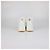 Sneakers alte SL 80 Saint Laurent in pelle bianca e tessuto Bianco - vista 5