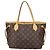 Borsa Tote Louis Vuitton Monogram Canvas Neverfull PM Marrone