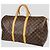 Borsa Louis Vuitton Monogram Canvas Keepall 50 Marrone - vista 2