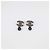 Orecchini Chanel Black CC con perle sintetiche a goccia e chiusura a pressione Nero - vista 4
