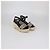Sandali espadrillas con zeppa Dway in tela blu navy Christian Dior Nero - vista 2