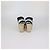 Sandali espadrillas con zeppa Dway in tela blu navy Christian Dior Nero - vista 5
